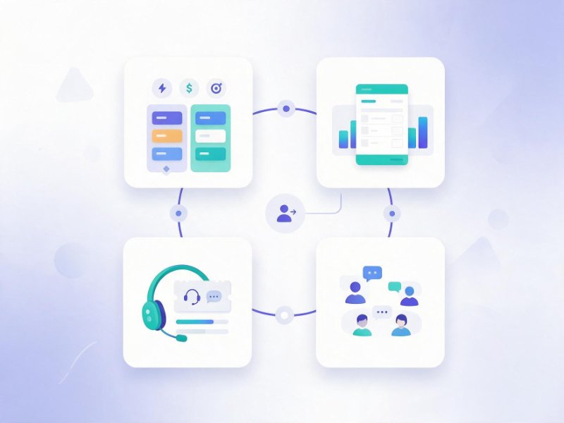 Zoho CRM / Books / Desk / People